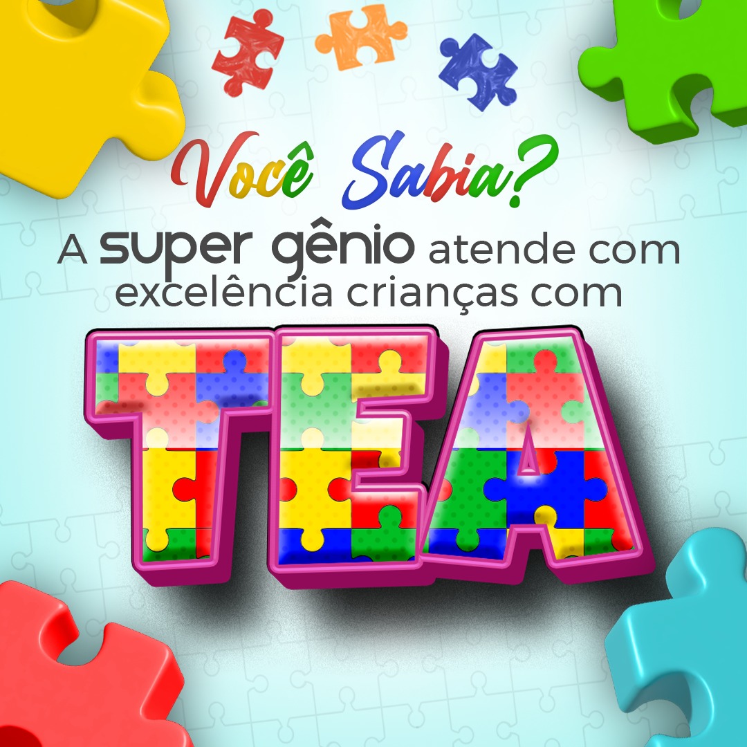 Seu filho foi diagnosticado com TEA? A Super Gênio pode te ajudar.