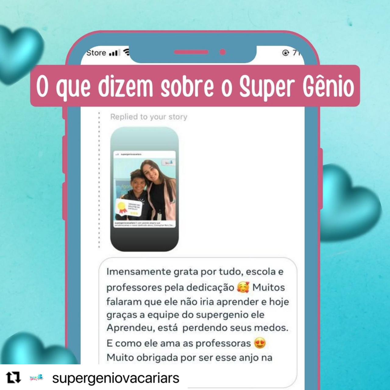 SEU FILHO NÃO VAI APRENDER