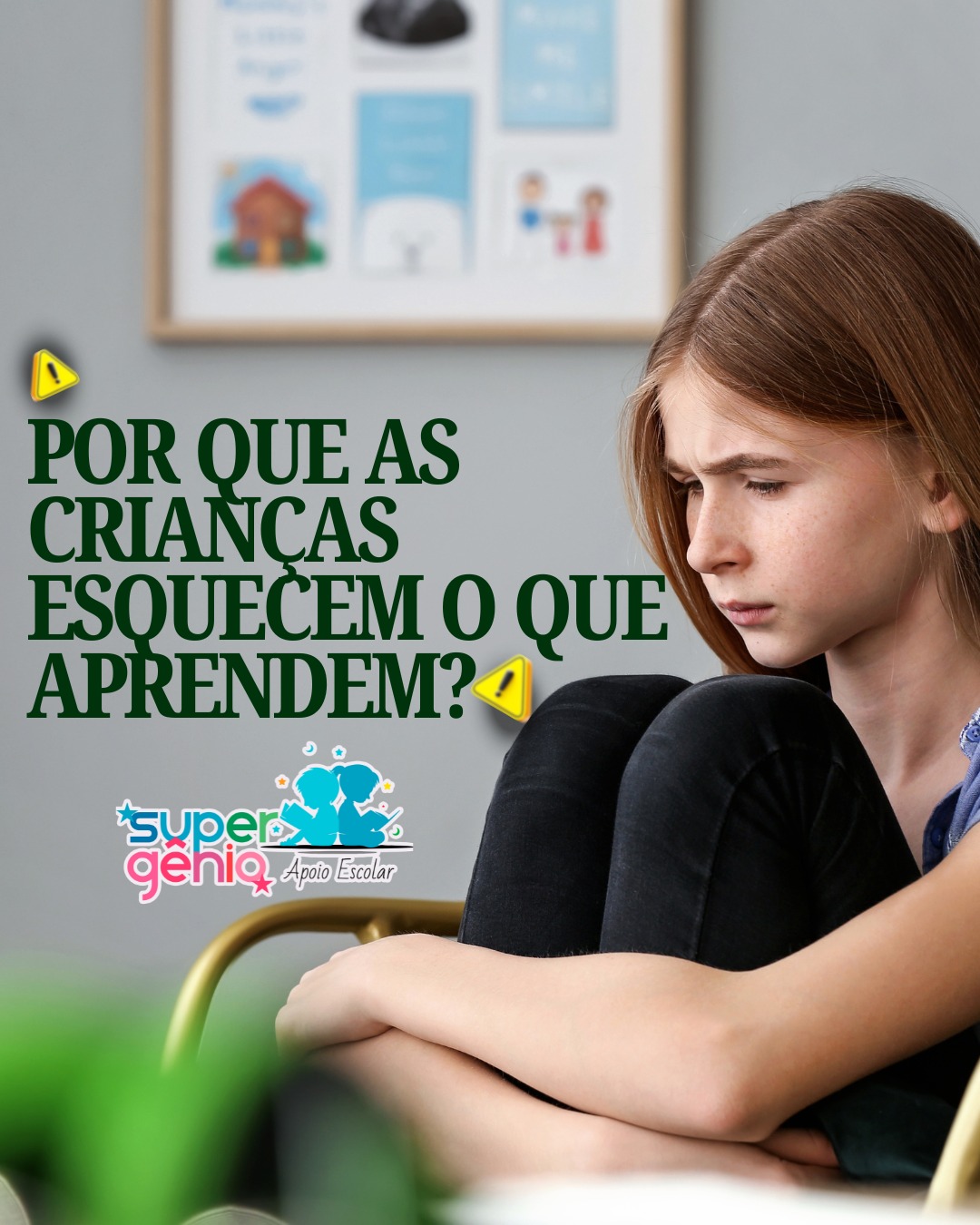 Por que as crianças esquecem o que aprendem? 